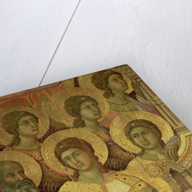 Maesta: Saints,, 1308-11 by Duccio di Buoninsegna