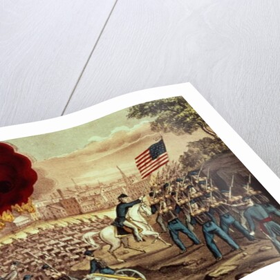 The Capture of Atlanta by the Union Army, 2nd September, 1864 by N. and Ives J.M. Currier