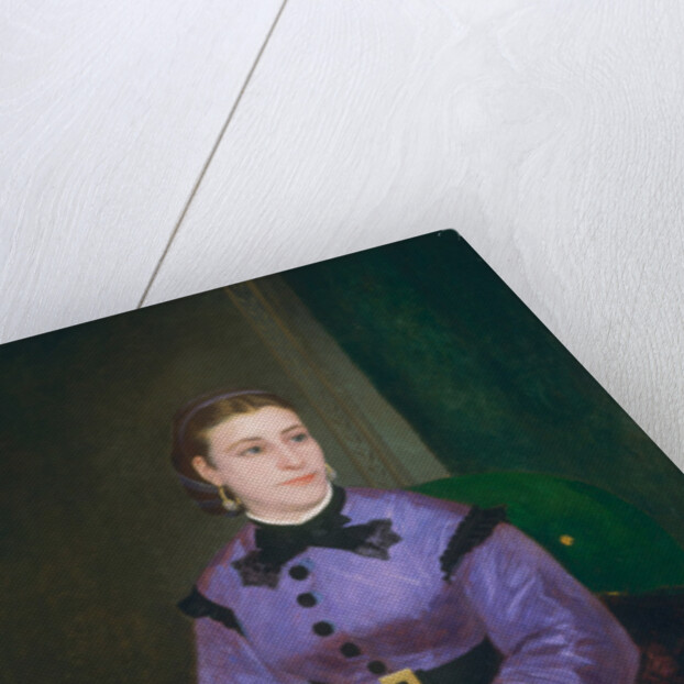 Portrait of Mademoiselle Sicot, 1865 by Pierre Auguste Renoir