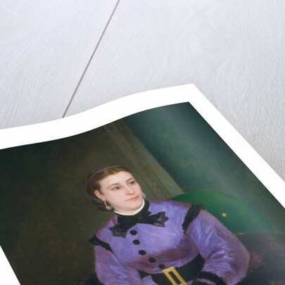 Portrait of Mademoiselle Sicot, 1865 by Pierre Auguste Renoir