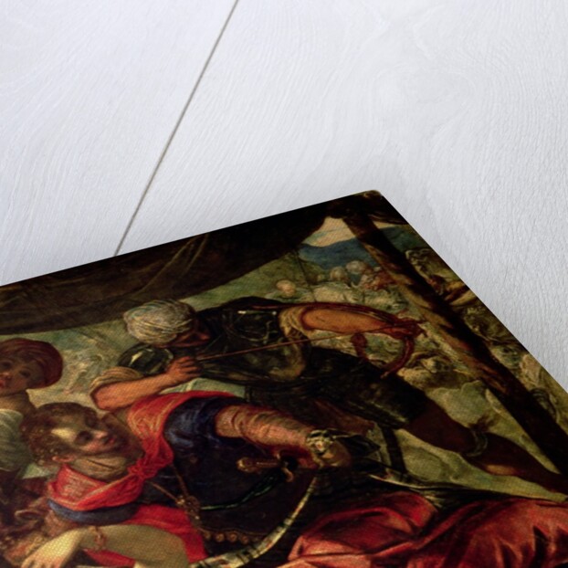 Battle between Turks and Christians, c.1588/89 by Jacopo Robusti Tintoretto