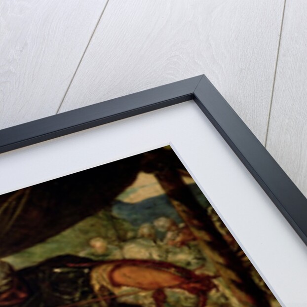 Battle between Turks and Christians, c.1588/89 by Jacopo Robusti Tintoretto