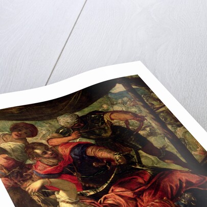 Battle between Turks and Christians, c.1588/89 by Jacopo Robusti Tintoretto