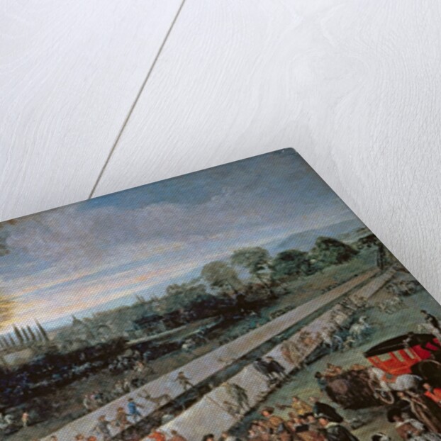 La Caceria del Tabladillo, Aranjuez by Juan Bautista Martinez del Mazo