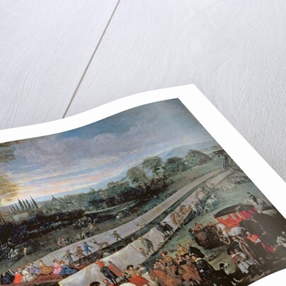 La Caceria del Tabladillo, Aranjuez by Juan Bautista Martinez del Mazo