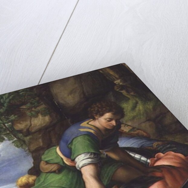 David beheading Goliath by Michiel I Coxie or Coxcie