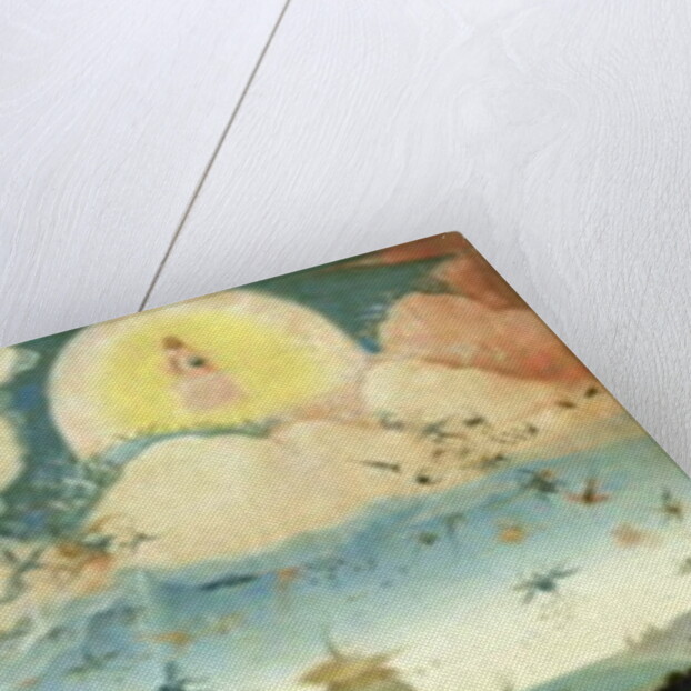 The Haywain: left wing of the triptych depicting the Garden of Eden, c.1500 by Hieronymus Bosch