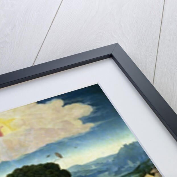 The Haywain, central panel of the triptych, c.1500 by Hieronymus Bosch