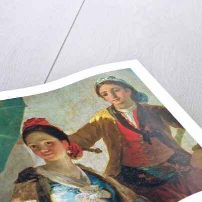 The Parasol, 1777 by Francisco Jose de Goya y Lucientes