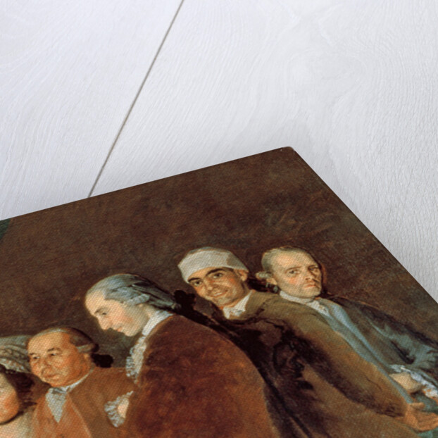 The Family of the Infante Don Luis de Borbon, 1783-84 by Francisco Jose de Goya y Lucientes