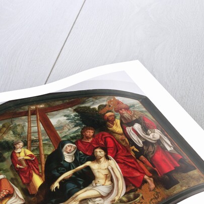 Descent from the Cross by Spanish School