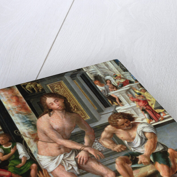 The Flagellation by Pieter Coecke van Aelst