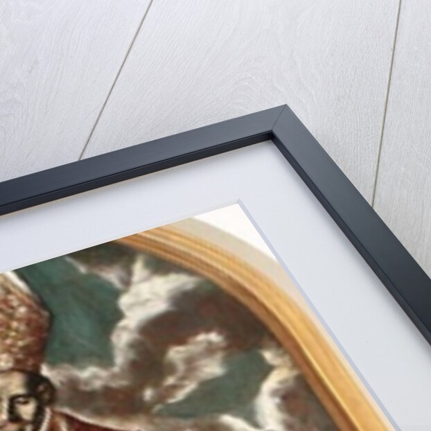 Saint Ildefonsus, a copy of the original in the Escorial by El Domenico Greco