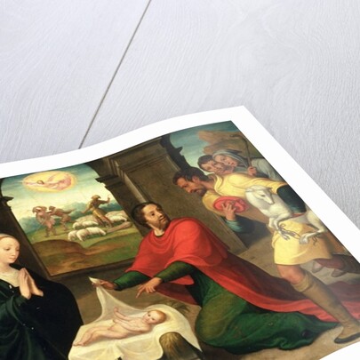 The Adoration of the Shepherds, 1550-60 by Juan Correa de Vivar