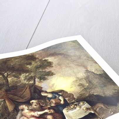 Lot and his Daughters by Frans II Francken