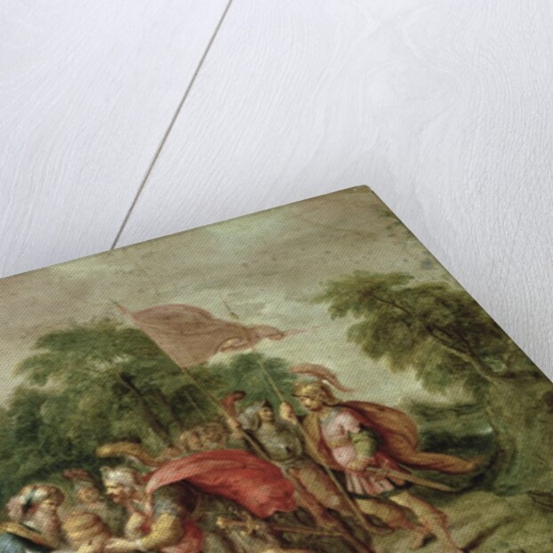 The Meeting of Abraham and Melchizedek by Frans II Francken