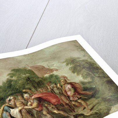 The Meeting of Abraham and Melchizedek by Frans II Francken
