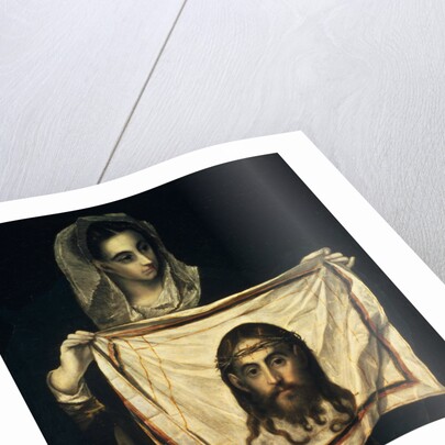 St.Veronica with the Holy Shroud by El Greco