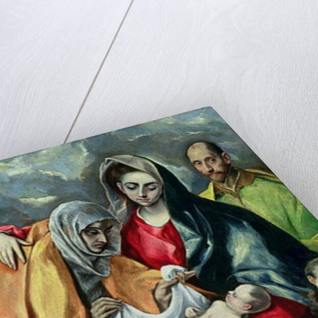 The Holy Family with St.Elizabeth, 1580-85 by El Greco