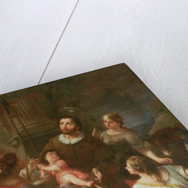 St. Isidore and the Miracle at the Well, School of Madrid by Spanish School