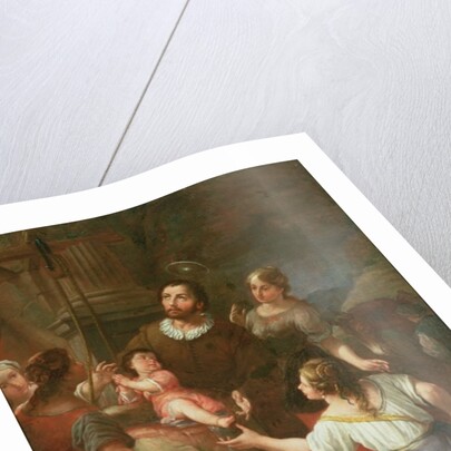 St. Isidore and the Miracle at the Well, School of Madrid by Spanish School