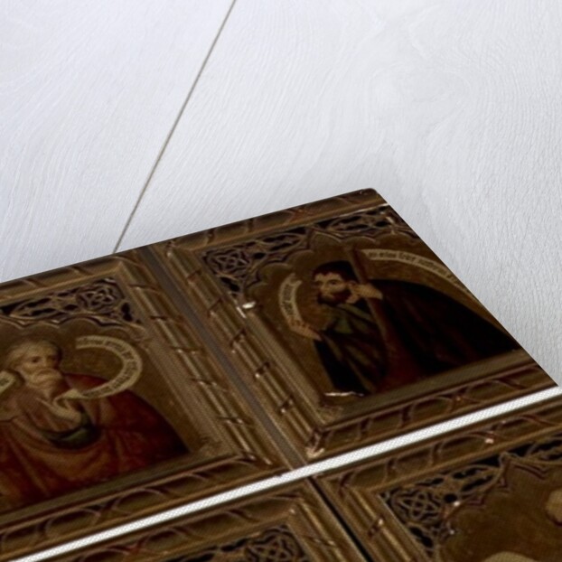 SS. Thomas, James the Less, Judas Macabeus and Matthius' 1468 by Nicolas Frances