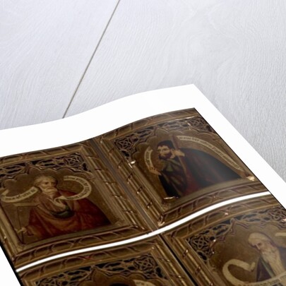 SS. Thomas, James the Less, Judas Macabeus and Matthius' 1468 by Nicolas Frances