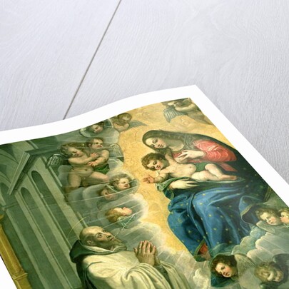 The Vision of St. Bernard, 1634 by Vicente Carducho