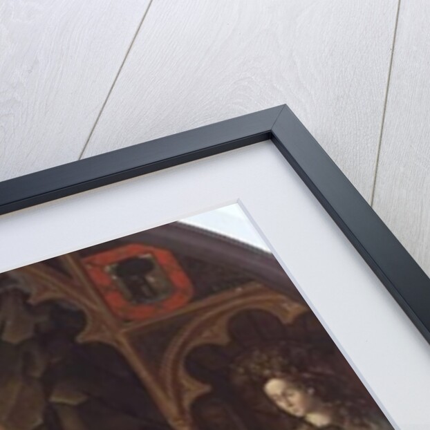 The Virgin of Montserrat with landscape by Spanish School