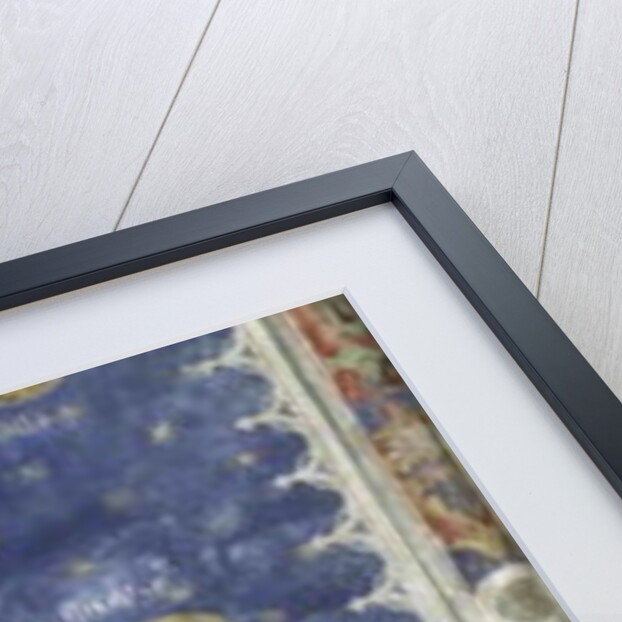 The Prophets fresco in the Salle de la Grande Audience, detail depicting the Prophets Moses and Isaiah, c.1344-5 by Matteo Giovanetti