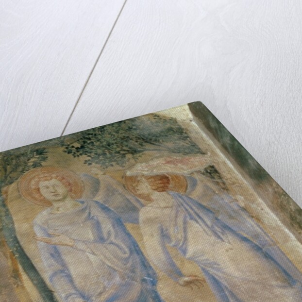 Angels from the Chapel of St. Jean, 1347 by Matteo Giovanetti