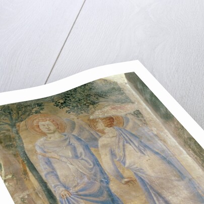 Angels from the Chapel of St. Jean, 1347 by Matteo Giovanetti