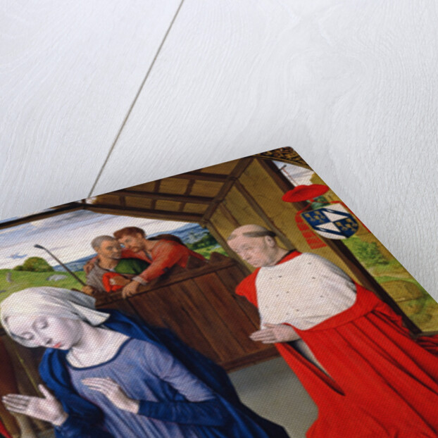 The Nativity of Cardinal Rolin by Master of Moulins