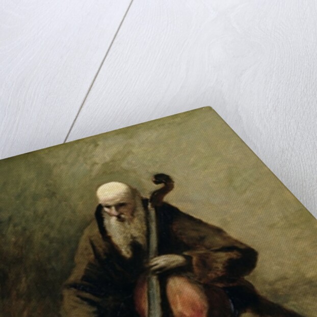 The Monk, 1874 by Jean Baptiste Camille Corot