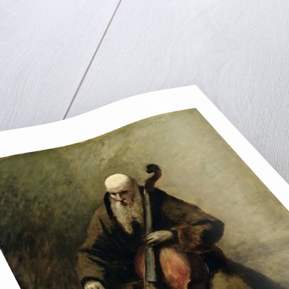The Monk, 1874 by Jean Baptiste Camille Corot