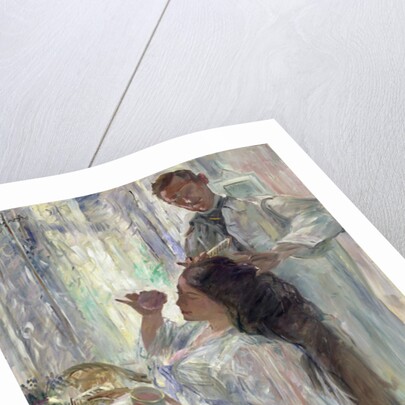 Charlotte Corinth At Her Dressing Table, 1911 by Lovis Corinth