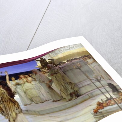 A Dedication to Bacchus, 1889 by Lawrence Alma-Tadema