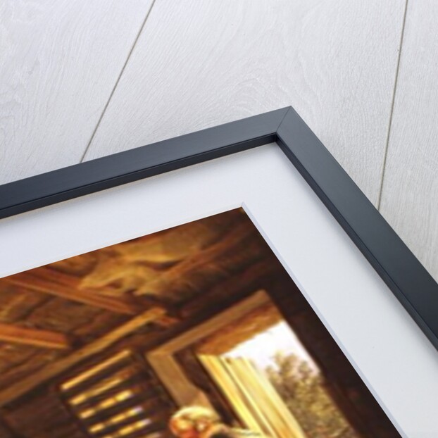 English Mare With Her Foals, 1833 by Albrecht Adam