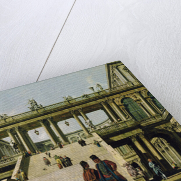 Ideal Landscape with Palace Steps, 1762 by Bernardo Bellotto
