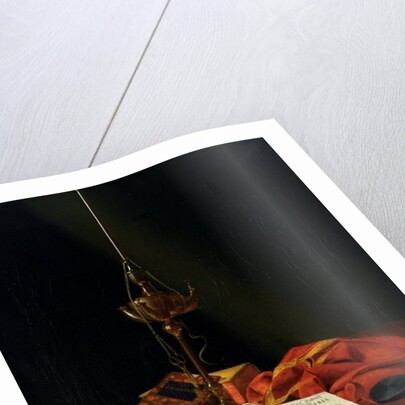 Still life with a Bible, 1821 by Karl von Bergen