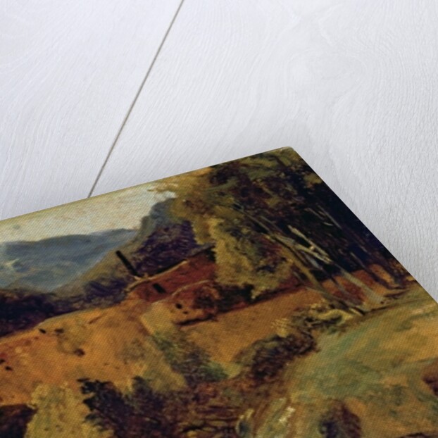 Mill in the valley near Amalfi, 1829 by Karl Blechen