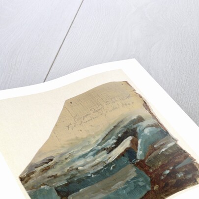 Ice Floe, 1840 by Caspar David Friedrich