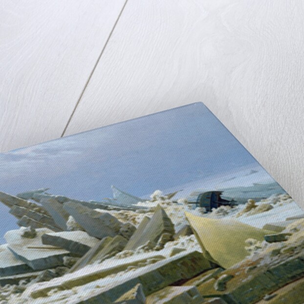 The Polar Sea, 1824 by Caspar David Friedrich