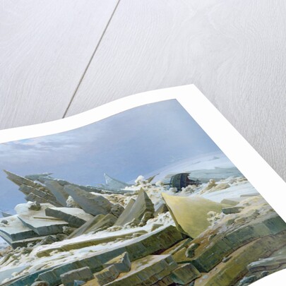 The Polar Sea, 1824 by Caspar David Friedrich