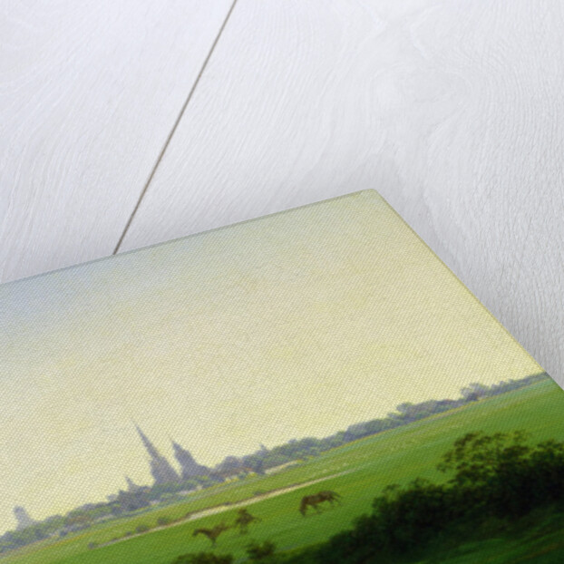 Meadows near Greifswald, 1821-22 by Caspar David Friedrich