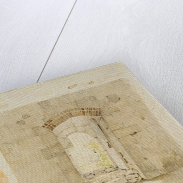 Entrance Gate to the Royal School in Meissen by Caspar David Friedrich