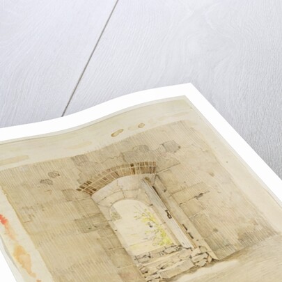 Entrance Gate to the Royal School in Meissen by Caspar David Friedrich