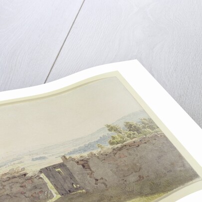 Gate in the Garden Wall by Caspar David Friedrich