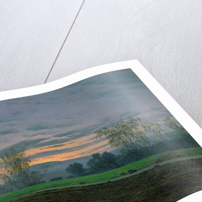 Ploughed Field, c.1830 by Caspar David Friedrich