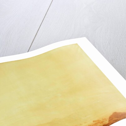 Looking towards Arkona at sunrise, 1801 by Caspar David Friedrich